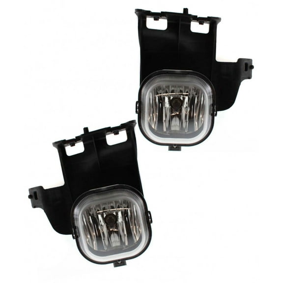 KarParts360 For 2006 2007 Ford Ranger Fog Light Assembly Pair Driver and Passenger Side w/Bulbs Replaces FO2592212 FO2593212