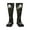 1 Black, variant on Spiderweb Bats And A Spider Pattern Women’s Knee High Crew Socks,Trouser Socks Comfortable, Breathable, Moisture-Wicking and Soft