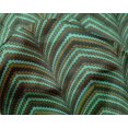 thumbnail image 3 of oneOone Silk Tabby Fabric Waves Flame Stitch Print Sewing Fabric BTY 42 Inch Wide, 3 of 3