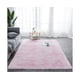 thumbnail image 3 of Alfombra de felpa ovalada ultra suave para máxima comodidad Alfombra de dormitorio de color rosa empolvado con efecto tie-dye más suave, 3 of 5