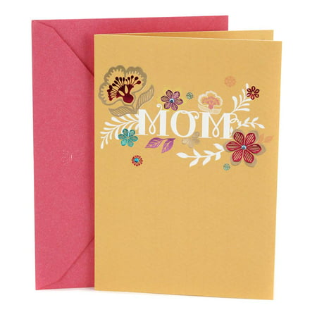 Hallmark Birthday Card to Mother (Flowers)
