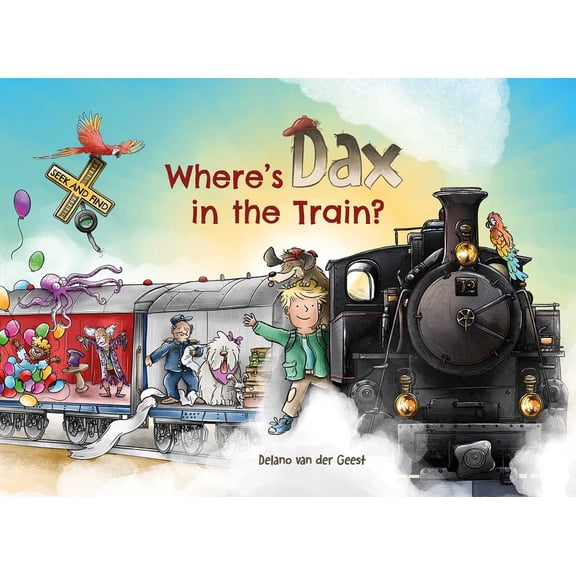 Where's Dax in the Train?, (Hardcover)