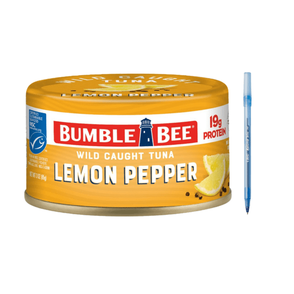 MSC Lemon Pepper Tuna Can 3 oz