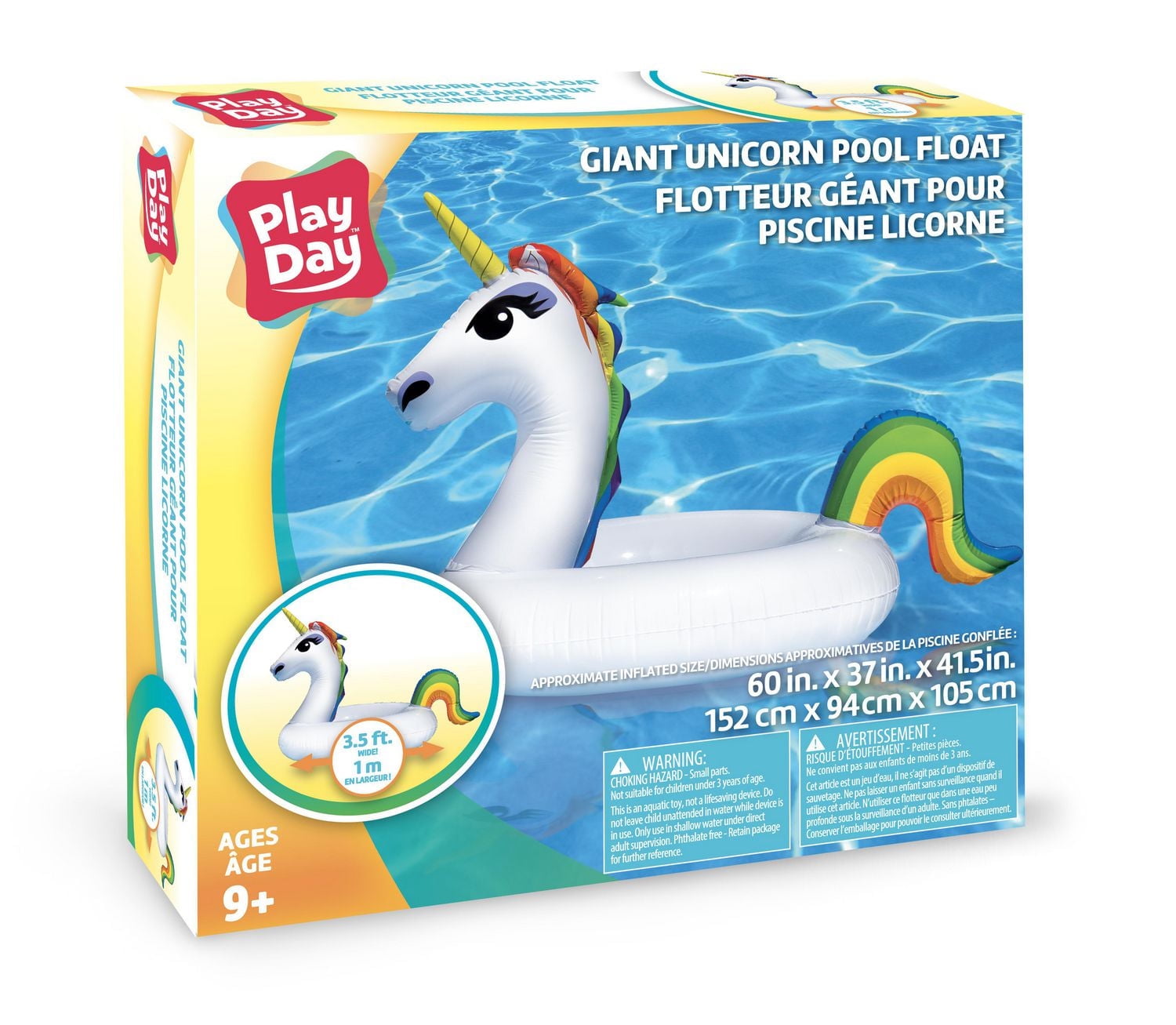 Play Day - Giant Unicorn Pool Float