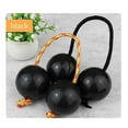 thumbnail image 4 of 6Pair Kashaka Rhythmic Ball Hand Shaker Balls Kashaka Shaker Creative Hand Percussion Instruments Af, 4 of 5