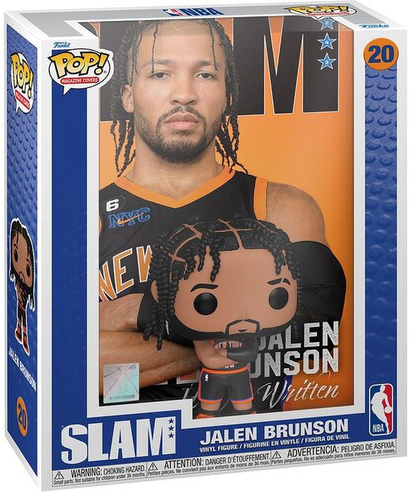 POP! SLAM COVER WITH CASE: NBA Slam - Jalen Brunson, Funko, Gifts