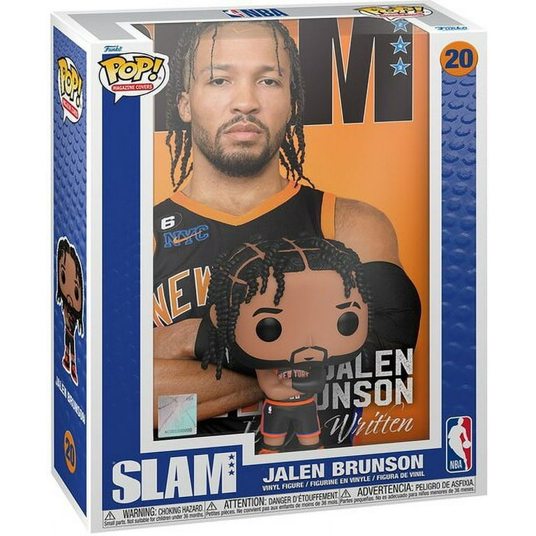 POP! SLAM COVER WITH CASE: NBA Slam - Jalen Brunson, Funko, Gifts