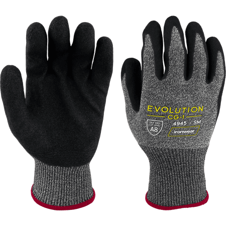 

Ironwear 4945 Evolution CG-1 Cut Resistant Level A8 | 15 gauge glove
