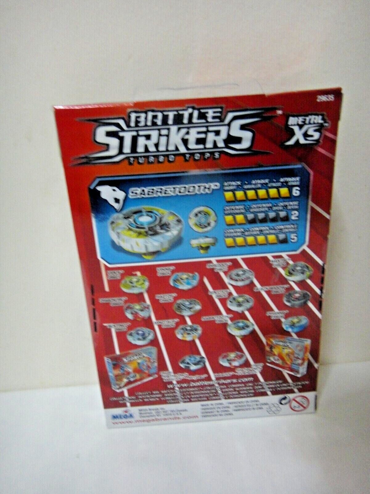 battle strikers metal xs sabretooth striker - Walmart.com