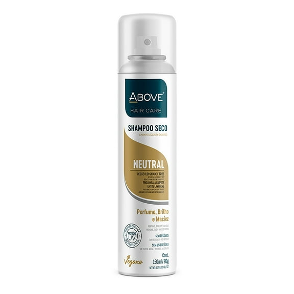 Above Dry Shampoo, Dry Shampoo Spray, Vegan Dry Shampoo, Neutral, 3.17 oz