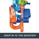thumbnail image 3 of Hot Wheels Toy Car Track Set with 4 Loops, 3-Way Crash Zone & Motorized Booster, Folds for Storage, with 1:64 Scale Toy Car, 3 of 5