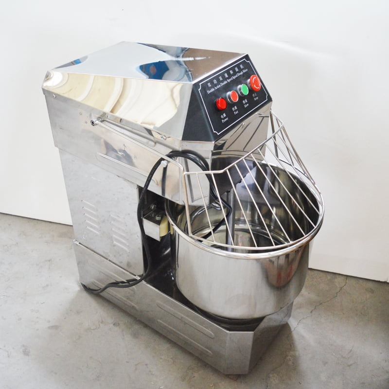 INTBUYING Electric Commercial Double Action Double Speed Spiral Stand Dough Flour Mixer Mixing