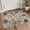 ARF021-BLOOM, variant on DEORAB 5x7 Vintage Floral Area Rugs, Machine Washable Rugs for Living Room, Non Slip Rug with Rubber Backing, Runner Rug for Bedroom Entryway Dining Home Office