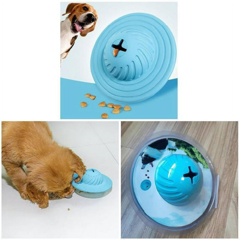 Pet Bite-resistant Dog Toy Dog UFO Toys Pet Food Bowl Snacks Feeder  Supplies