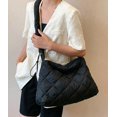 thumbnail image 4 of CoCoMangos Puffer Shoulder Bag for Women Quilted Padding Tote Bag Soft Purse Puffy Carryall Crossbody Bag Hobo Handbags with Zip, 4 of 4