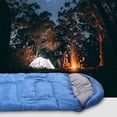 thumbnail image 3 of Sac de Couchage Enveloppe Sac de Couchage à Capuchon Sac de Couchage Léger Sac de Couchage de Camping, 3 of 8