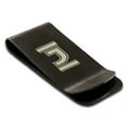 thumbnail image 1 of Stainless Steel Letter J Initial Empire Monogram Engraved Engraved Money Clip Credit Card Holder, 1 of 1
