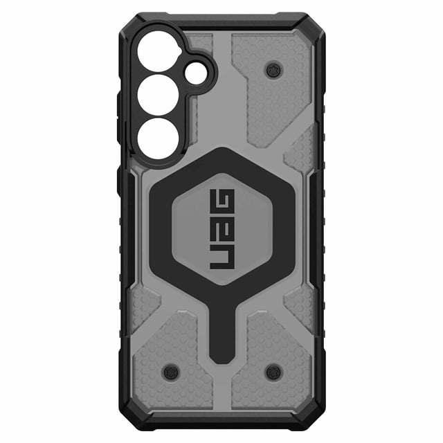 UAG Étui Robuste Pathfinder Clear avec Magnet Ash pour Samsung Galaxy S25+