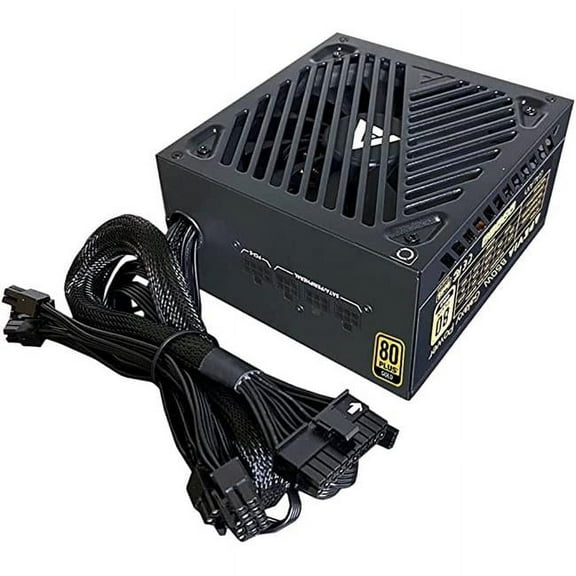 Apevia ATX-GX850W Galaxy 850W (No PCIe 5.0 & Gen 5 12VHPWR Connector) 80  Gold Certified Active PFC ATX Semi-Modular Gaming Power Supply