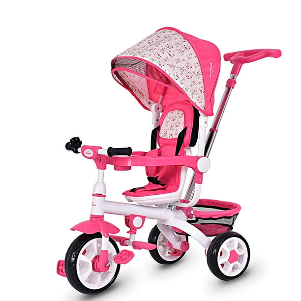4 in 1 trike pink