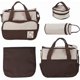thumbnail image 2 of Baby Mom Comfort Diaper Bag Set 5 Pieces Large Capacity - with Dot Pattern Multicolor O, 2 of 5