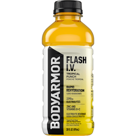 (Pack of 12) Body Armor Beverage Tropical Punch Flush IV 20 Fo (Pack of 12) Body Armor Beverage Tropical Punch Flush IV 20 Fo