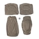 thumbnail image 1 of Funda elástica para sofá, funda para muebles, funda universal antipolvo para sillón reclinable Caqui, 1 of 7