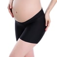 thumbnail image 3 of Ketyyh-chn99 Maternity Underwear Cotton V-Waist Pregnancy Womens Panties Maternity Underwear Black,M, 3 of 4