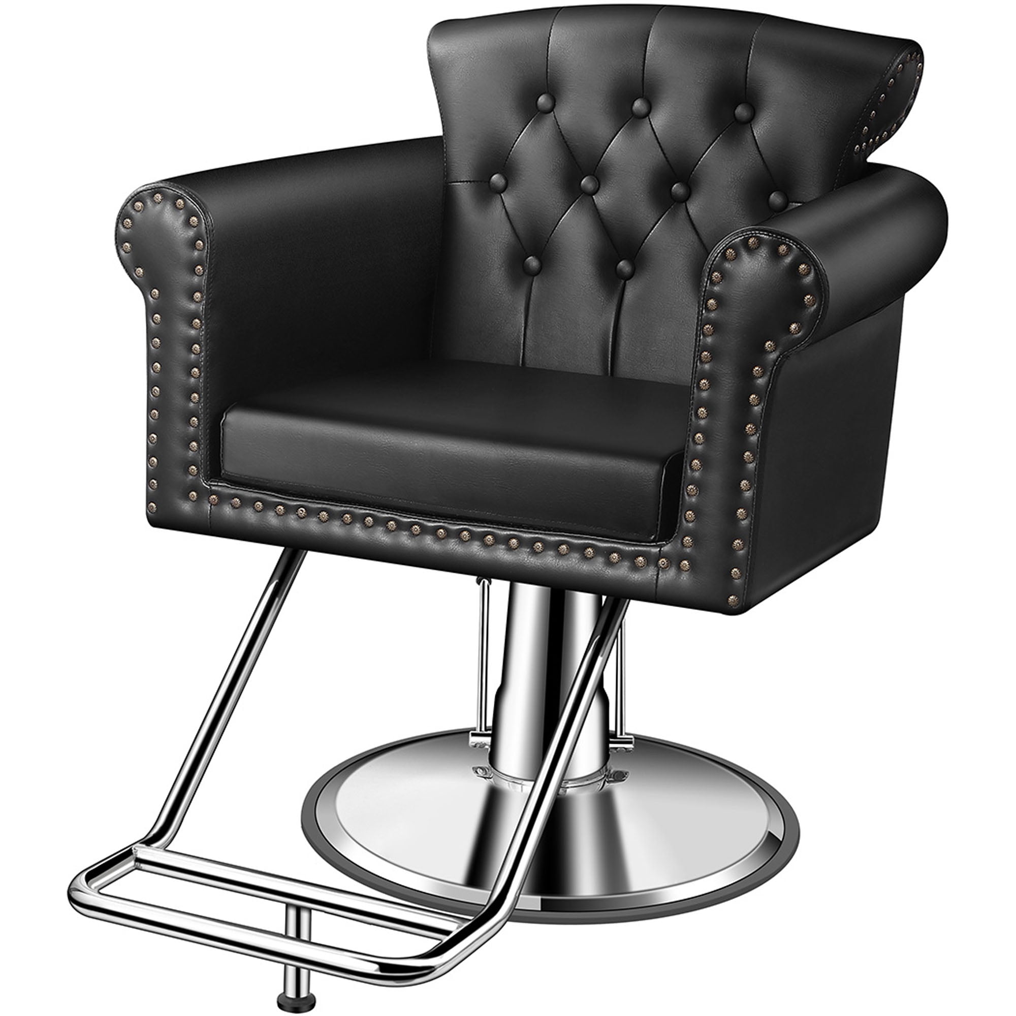 Baasha Salon Chair, Luxury Barber Chair Hair Salon Chair with Heavy