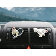 thumbnail image 6 of WIRESTER Car Air Freshener Fragrance Vent Clip Interior Decoration for Cars with Lemon Scented Pad - Leghorn Chicken, 6 of 6