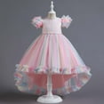 thumbnail image 6 of Honeeladyy Children Girls Sequin Gauze Skirt Masquerade Dress Flower Girl Dresses, 6 of 9