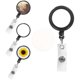 thumbnail image 2 of 3Pcs ID Badge Holder with Belt Clip Sublimation Custom Photo Retractable Badge Reels Heat Transfer Name Card Holder, 2 of 4