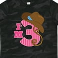 thumbnail image 4 of Inktastic 3rd Birthday 3 Year Old Cowgirl Girls Toddler T-Shirt, 4 of 5