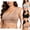 Gray, variant on Women's Bras,Front Zip Tank Sports Bra Fixed Cup Shockproof Lift Side Support Plus Size,Sports Bras for Women Black 40BC