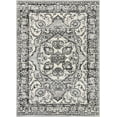 thumbnail image 4 of Well Woven Arctic Bloom Bohemian Oriental Ivory Grey 5'3" x 7' Area Rug, 4 of 4