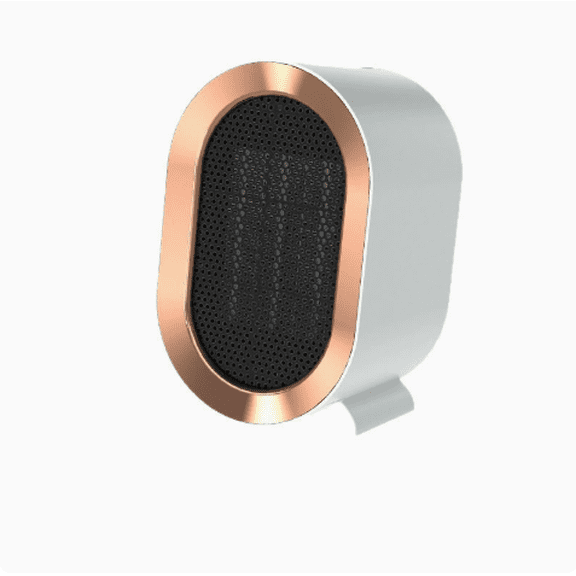 Portable Electric Space Heater, Small Desktop PTC Ceramic Heater, Fast Heating Personal Mini Warmer for Home Office Desk Winter Use