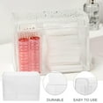 thumbnail image 2 of WASHWEPE 1Pack Compartment Cotton Pad Case Acrylic for Cosmetic Items and Jewelry, 2 of 6