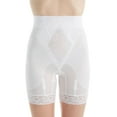 thumbnail image 3 of Gaine pour Femmes Rago 6206 Diet Mind No Roll Taille Haute Jambe Longue (Blanc 7X), 3 of 4