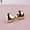 Gold, variant on 1 Pair Fashion Women Cute Small Heart Charm Ear Stud Earrings Jewelry Xmas Gift Gold