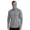 a01Dark Gray, variant on Men's UPF 50+ Sun Protection Hooded Shirt with Integrated Face Cover and Zip Pocket Long Sleeve Lightweight Rash Guard Shirts Black M