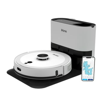 iHome Orbita Pro LIDAR Robot Vacuum   Mop with Auto Empty Base