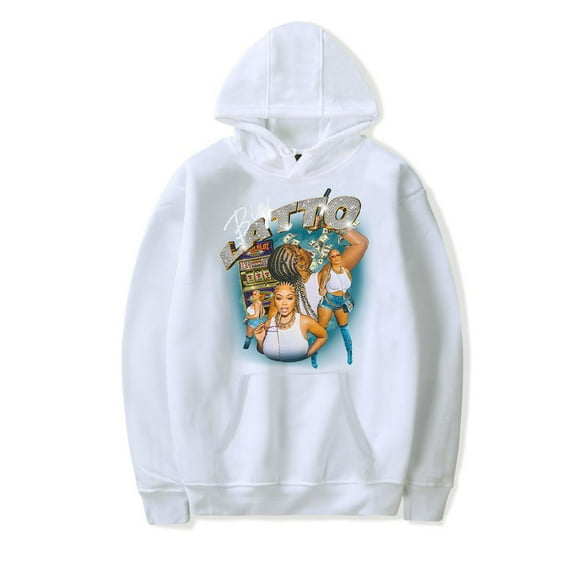 Latto Merch Latto Print Hoodie Unisex Fashion Casual HipHop Long Sleeve Sweatshirt
