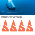 thumbnail image 4 of Dive Line  Marker, Eye Catching Color,  With A Guide Rope,  Workmanship, Dive Line Marker, 20g Weight, 4 of 8