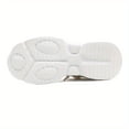 thumbnail image 5 of Men's Breathable Sneakers in Sporty Lace-Up Running Shoes with EVA Sole & White - Casual, 5 of 9
