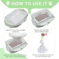 thumbnail image 2 of ACDANC 2026 New Sifting Cat Litter Box Liners with Holes, Large 37X18 Inch Drawstring Liners for Easy Waste Cleaning, Leak-Proof Pet Supplies, 2 of 7