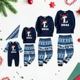 thumbnail image 5 of Jindong Dad Family Matching Christmas Pajamas Set Letter Print Parent Child Outfit, 5 of 5