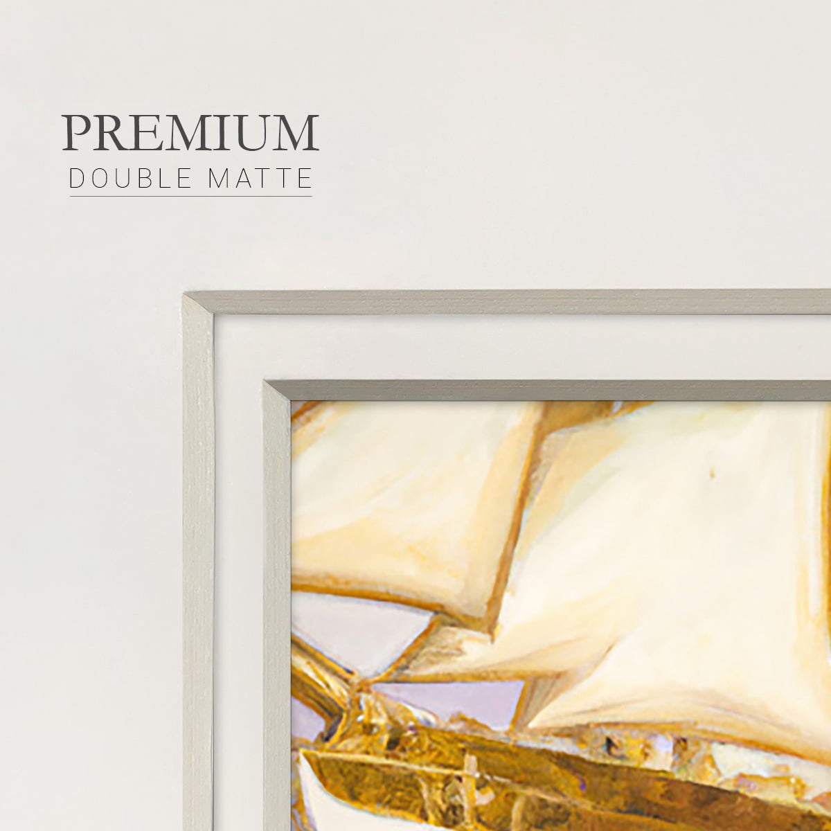 Godlen Sail VPremium Framed Print
