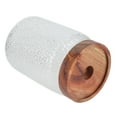 thumbnail image 4 of Glass Jar Set Wide Storage Canister with Airtight Wood Lid for Coffee Bean Snacks Nuts700ml, 4 of 9