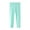 Mint Green, variant on JUMEYU Infant Pants Girls School Uniform Pants High Waist Leggings with Pockets 3T (Light Purple,3 Years)