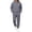 Dark Gray_019, variant on Sweatsuits for Men 2 Piece Hoodie Sweatshirt Jogging Tracksuit Set Casual Athletic Long Sleeve Outfit Pullover Suit Set Khaki 2XL
